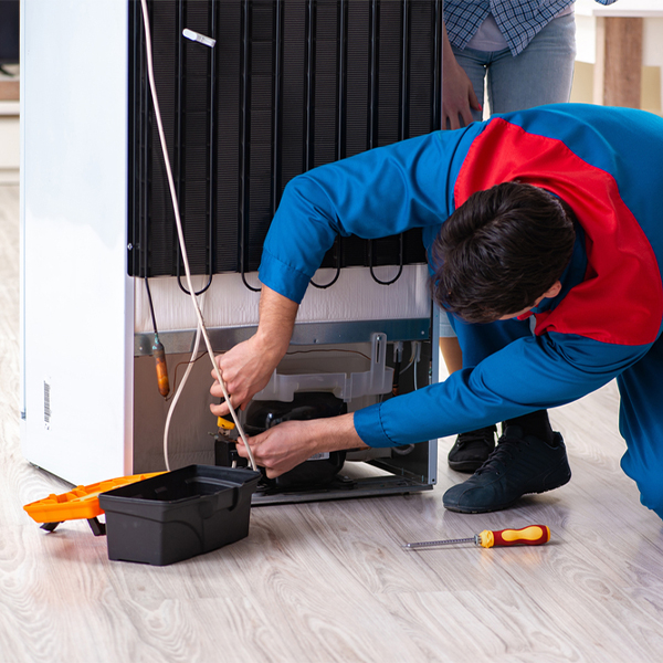 how much do you charge for refrigerator repair services in Cockeysville Maryland